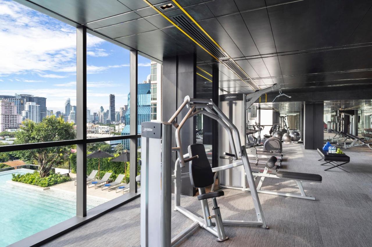 Ascott Embassy Sathorn Bangkok Ξενοδοχείο Εξωτερικό φωτογραφία The gym at the 1080 Residences