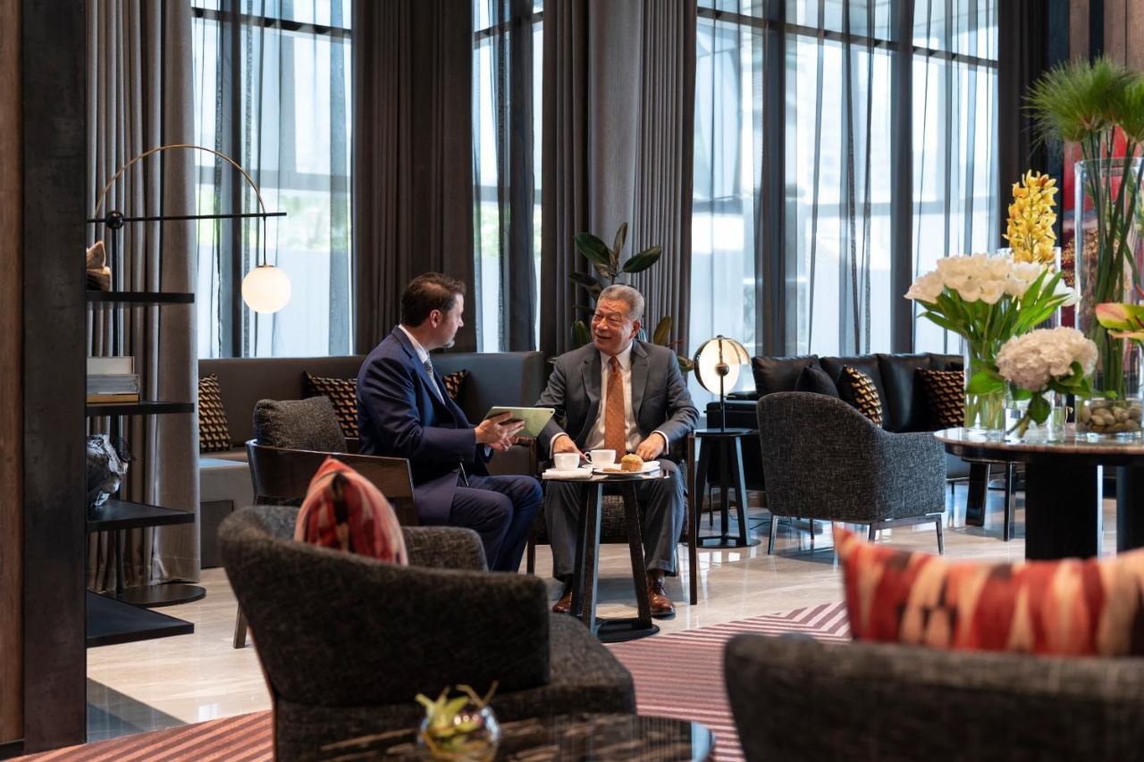 Ascott Embassy Sathorn Bangkok Ξενοδοχείο Εξωτερικό φωτογραφία The lobby of the hotel