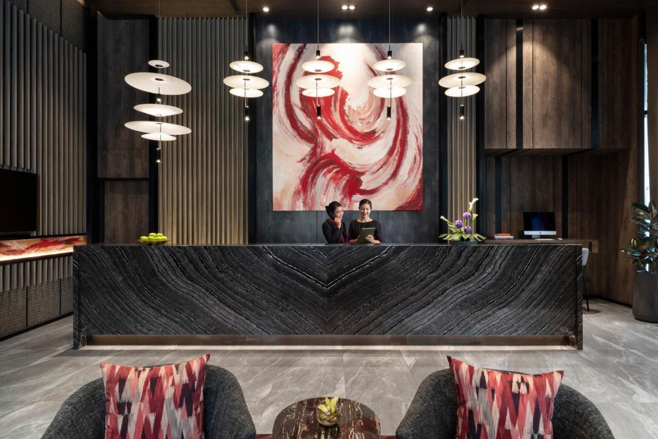 Ascott Embassy Sathorn Bangkok Ξενοδοχείο Εξωτερικό φωτογραφία The lobby of the hotel
