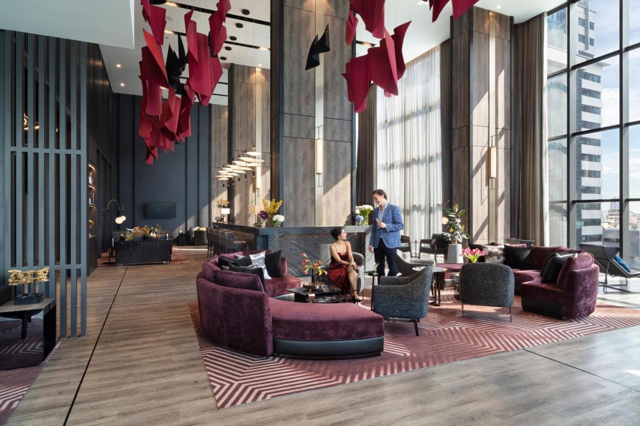 Ascott Embassy Sathorn Bangkok Ξενοδοχείο Εξωτερικό φωτογραφία The lobby of the hotel