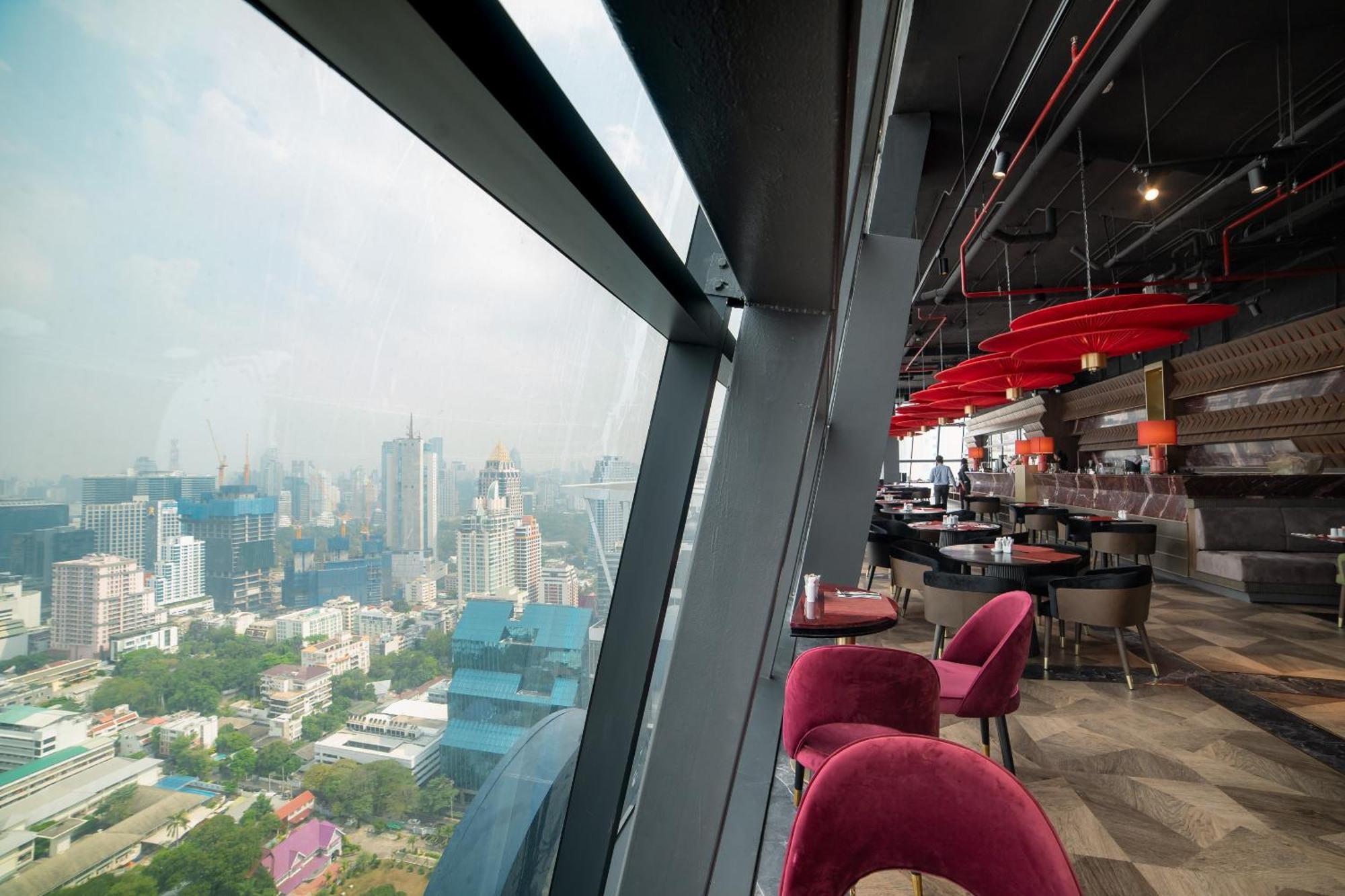 Ascott Embassy Sathorn Bangkok Ξενοδοχείο Εξωτερικό φωτογραφία View from the bar